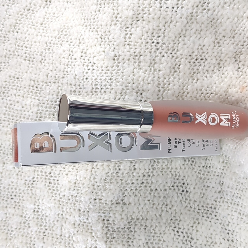 Buxom Plump Shot Sheer Tint in Plush Peach, 4ml/0.14fl oz